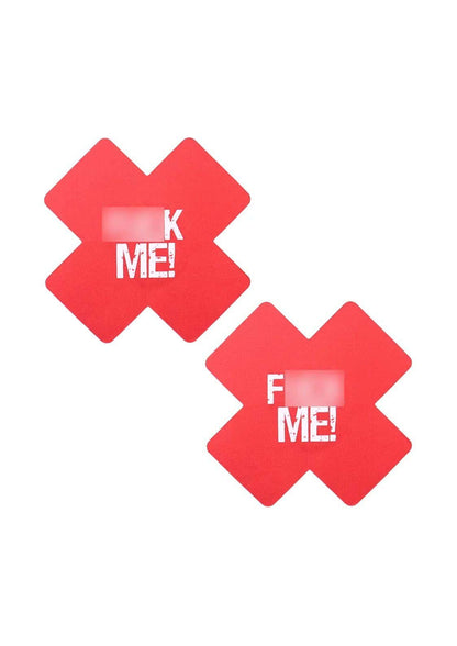 FUCK ME! Rot - Nippel Pastie