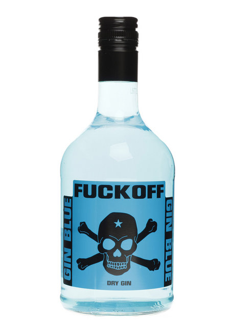 FUCKOFF GIN BLUE 0,7 LITER 40 % VOL.