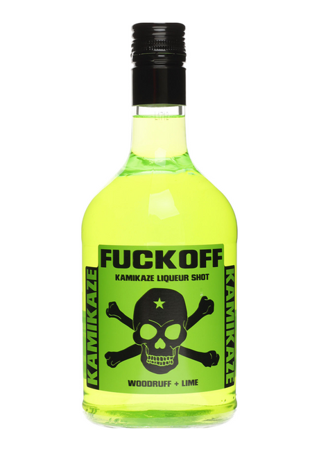 FUCKOFF KAMIKAZE / WOODRUFF + LIME 0,7 LITER 15 % VOL.