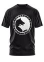 Gothic Shirt Geri und Freki Wotan mit Wolf-Runen-Motiv