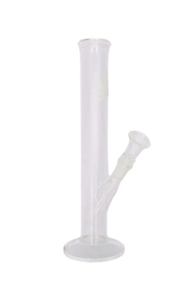 Bong aus Klarglas.