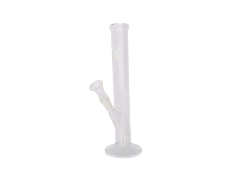 Bong aus Klarglas.