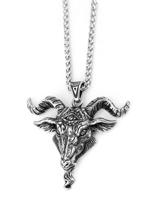 GOAT HEAD - NECKLACE - JEWLERY