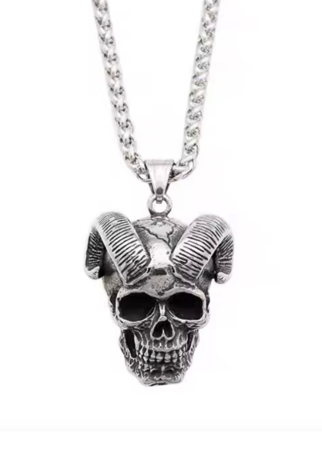 GOAT SKULL - NECKLACE - JEWLERY