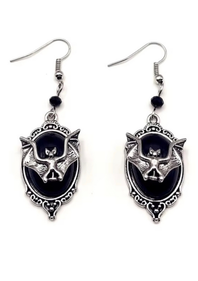 GOTHIC BAT - EARRINGS - JEWLERY