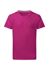 BASIC SHIRT Digitaldruck (DTG) FRONTPRINT - XS / Dark Pink