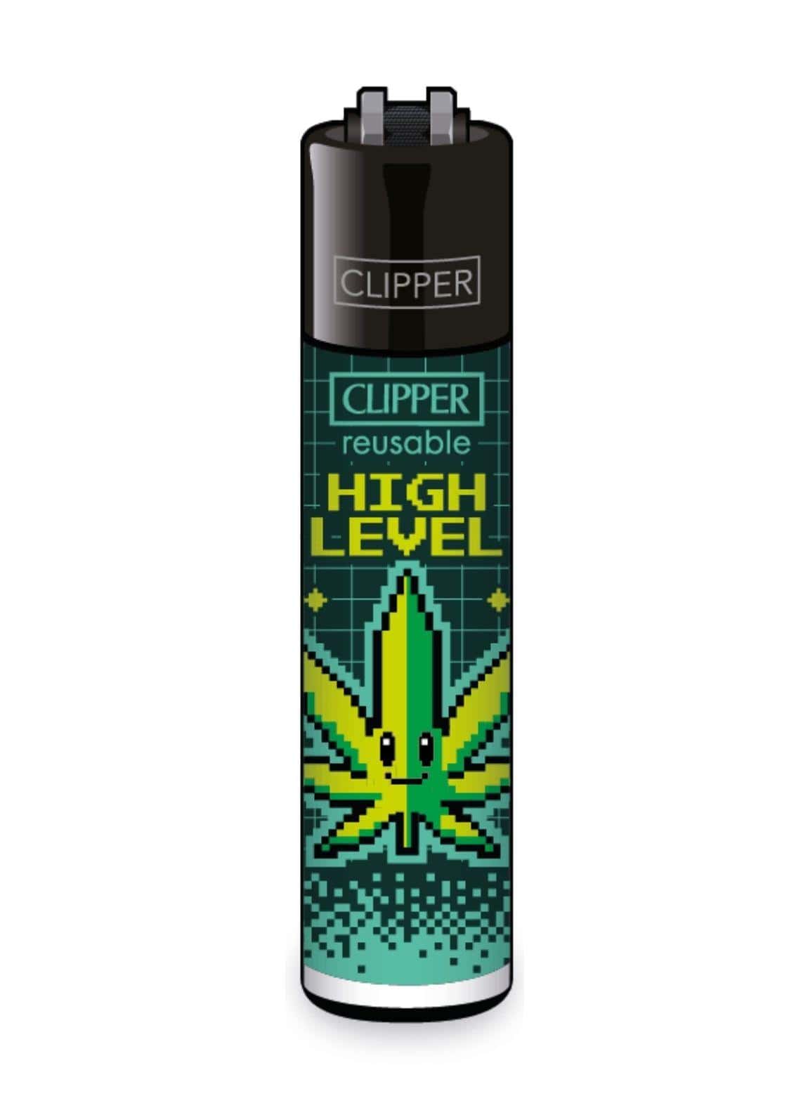 High level / Pixel Glitch - Clipper lighter refillable