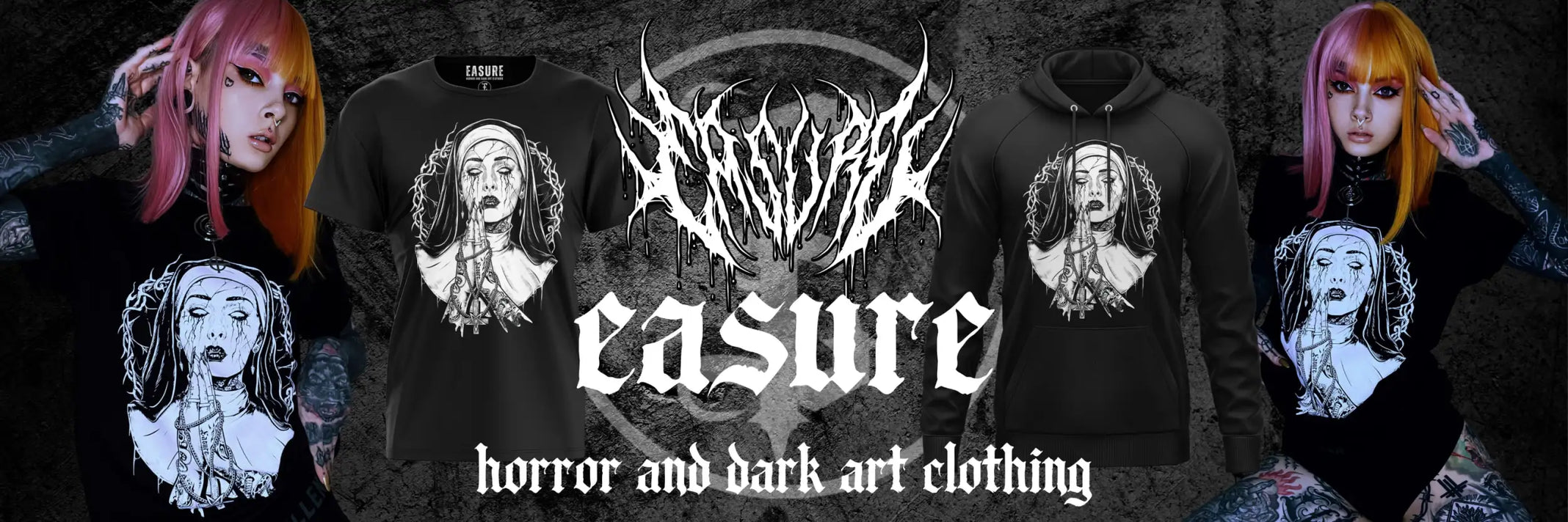 Horror- und Dark Art Kleidung Anzeige.