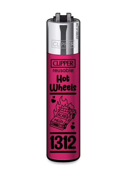 Hot Wheels 1312 / FFX Still Not Loving Police #4 - Clipper Feuerzeug nachfüllbar
