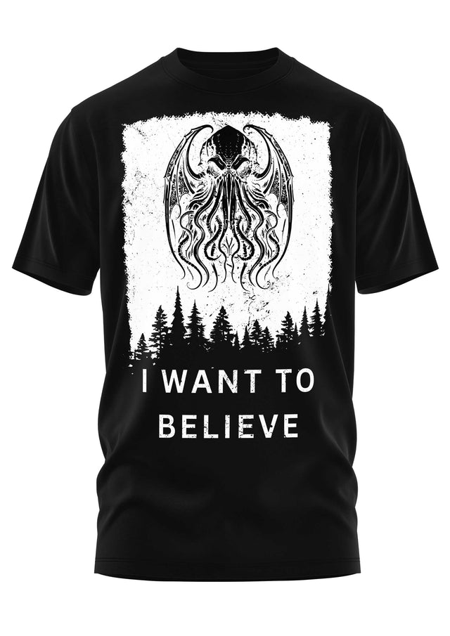 I WANT TO BELIEVE - SHIRT - T-SHIRT