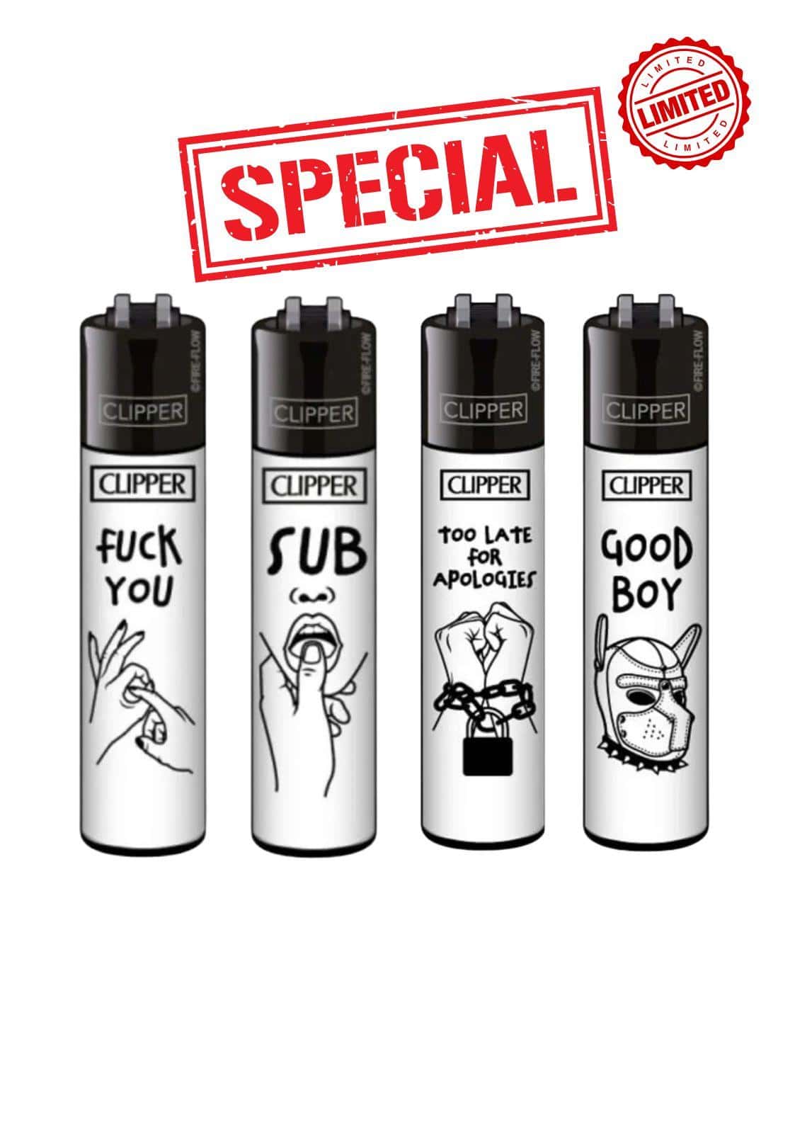 Kinky Adult Special #1- Clipper Feuerzeug Set