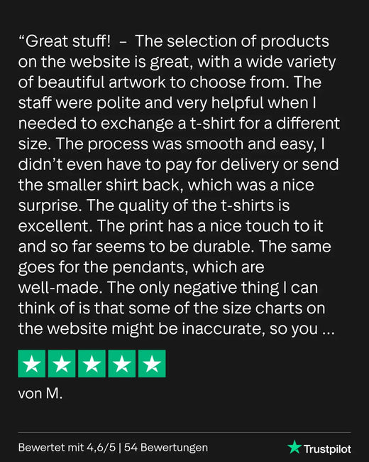 Klassisches schwarzes T-Shirt mit weißem Design und haltbarem Druck.