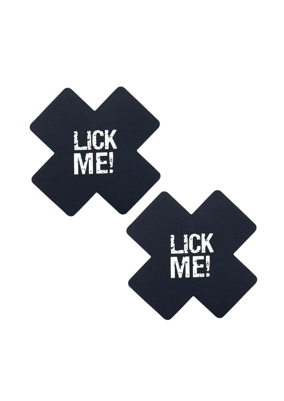 LICK ME! Schwarz - Nippel Pasties
