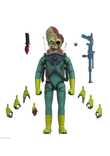 MARS ATTACKS ULTIMATE ACTIONFIGUR MARTIAN WAVE 1 (SMASHING