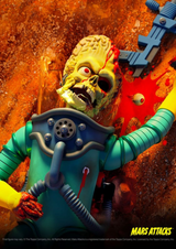 MARS ATTACKS ULTIMATE ACTIONFIGUR MARTIAN WAVE 1 (SMASHING