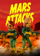 MARS ATTACKS ULTIMATE ACTIONFIGUR MARTIAN WAVE 1 (SMASHING