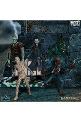 MEZCO´S MONSTERS TOWER OF FEAR DELUXE BOX SET 5 FIGUREN