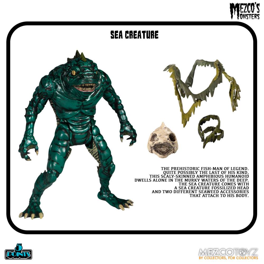 MEZCO´S MONSTERS TOWER OF FEAR DELUXE BOX SET 5 FIGUREN