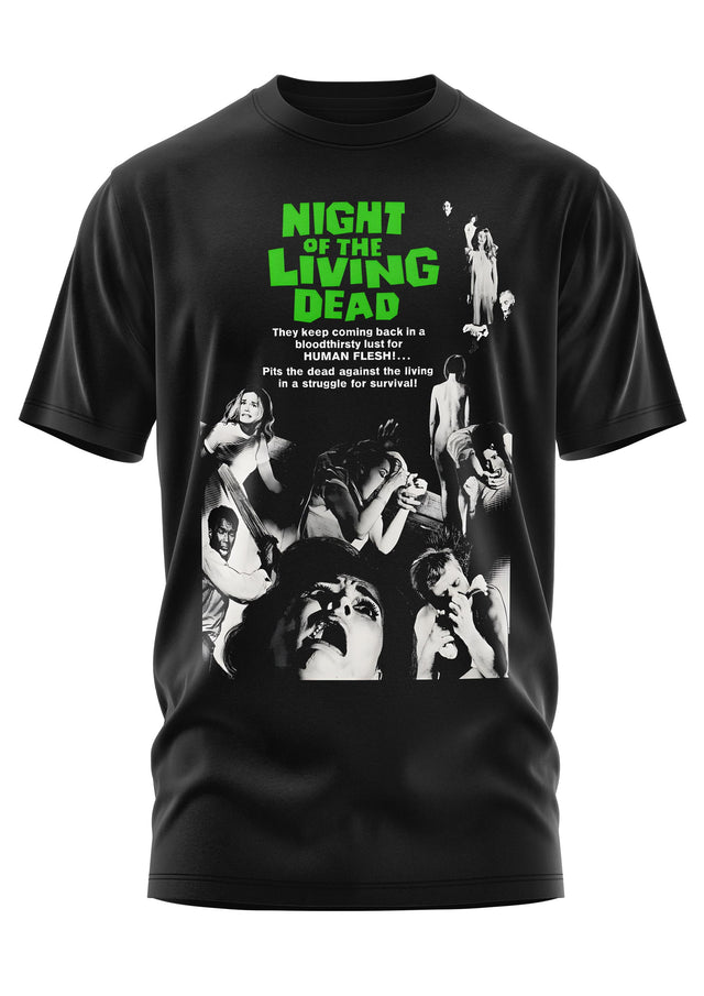 NIGHT OF THE LIVIN DEAD - SHIRT - T-SHIRT