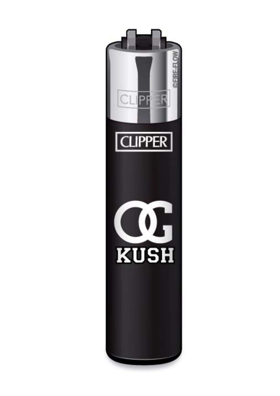 OG Kush / FFX 420 Slogan #1 - Clipper Feuerzeug nachfüllbar