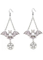 PENTAGRAM BAT - EARRINGS - JEWLERY