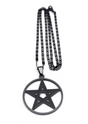 PENTAGRAM DOT BLACK - NECKLACE - JEWLERY