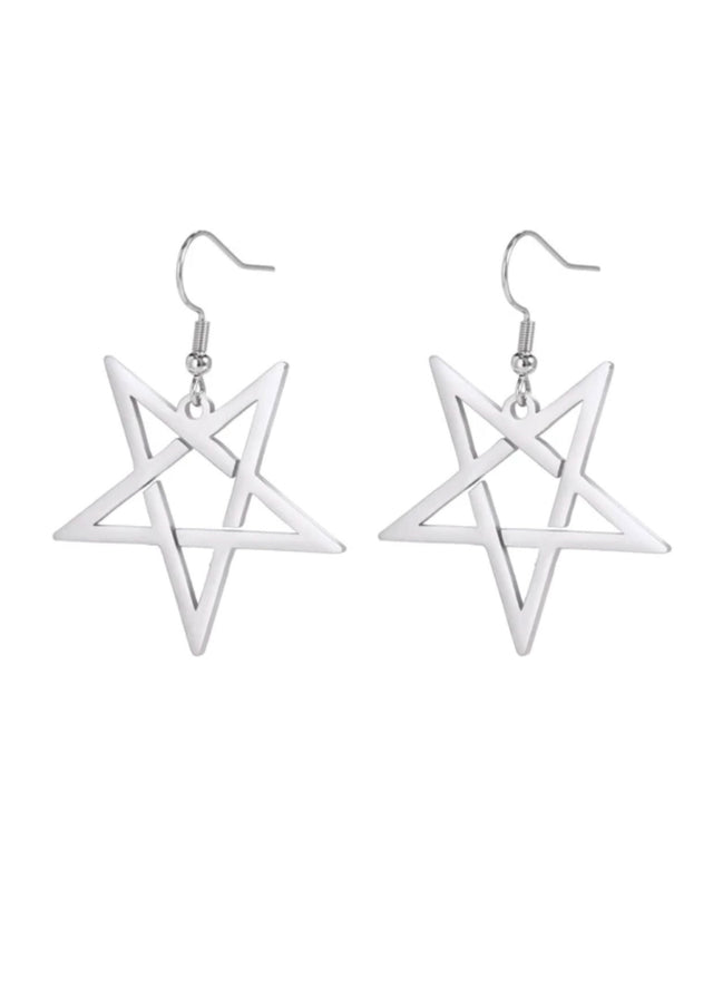 PENTAGRAM - EARRINGS - JEWLERY