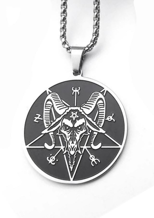 PENTAGRAM GOAT - NECKLACE - JEWLERY