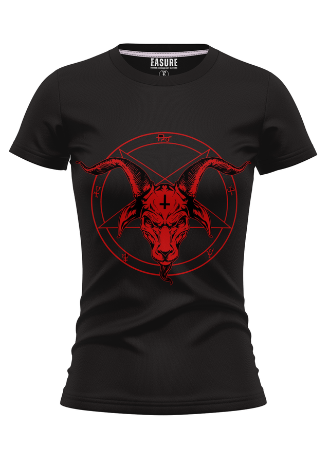 PENTAGRAM RED - GIRLIE SHIRT - GIRLIE
