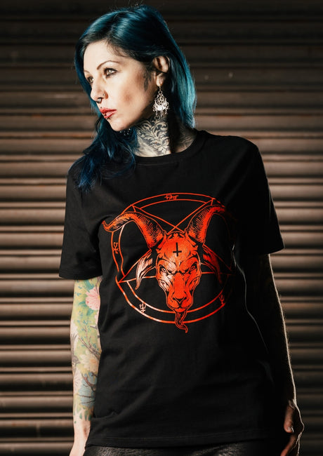 PENTAGRAM RED SHIRT - T-Shirt