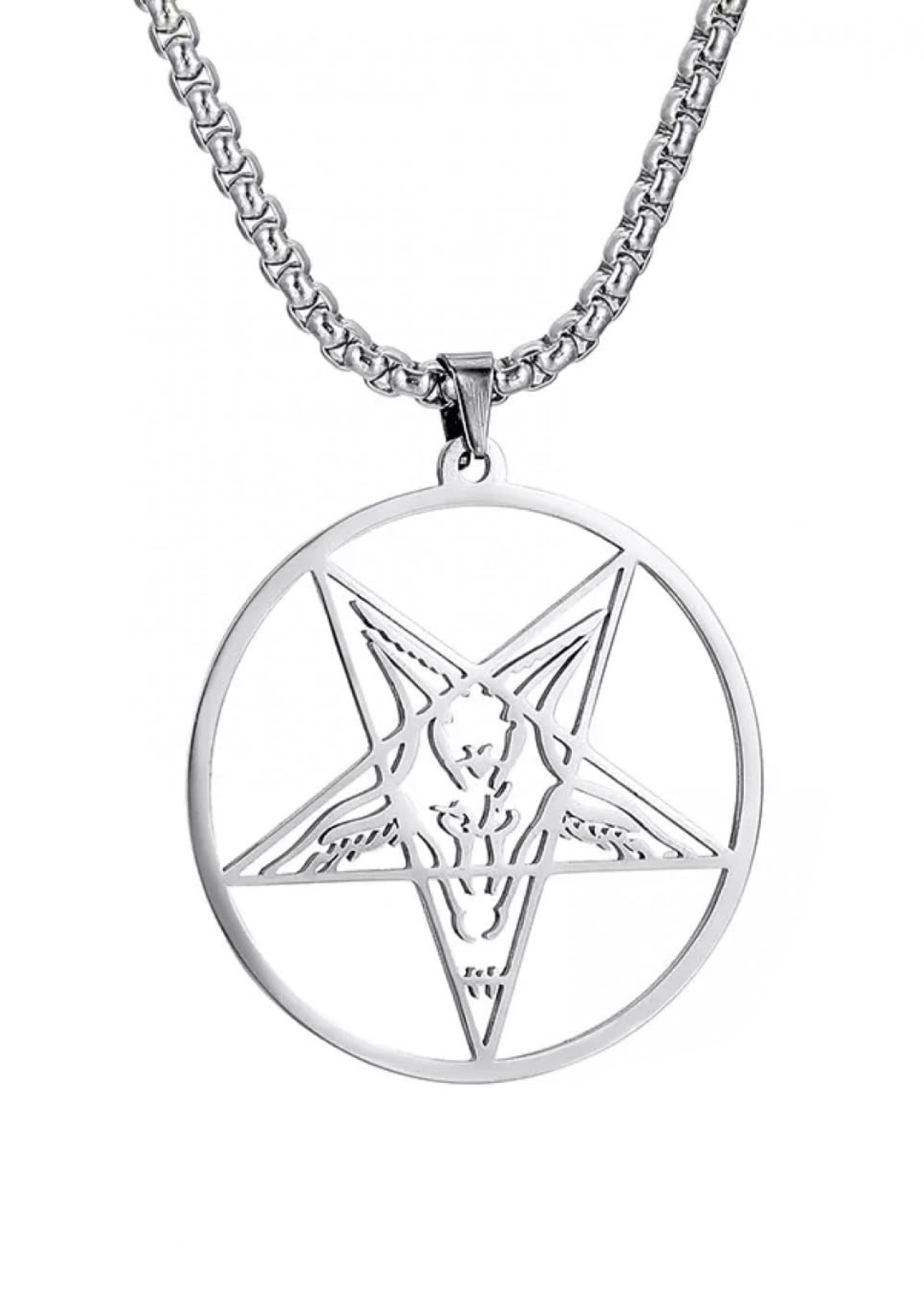 PENTAGRAM ROUND - NECKLACE - JEWLERY