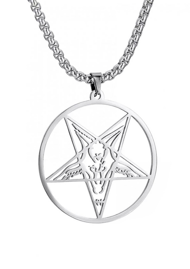 PENTAGRAM ROUND - NECKLACE - JEWLERY