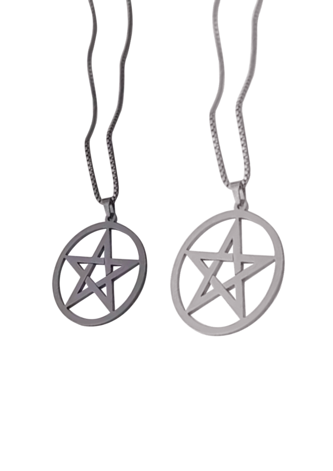 PENTAGRAM SILVER - NECKLACE - JEWLERY