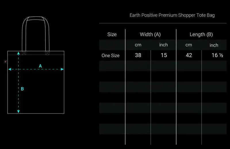 Premium schwarze Tragetasche mit weißen Akzenten und Griffen, aus robustem Canvas-Material gefertigt.