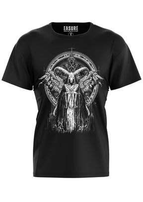 Schwarzes Gothic-Metal-T-Shirt PROPHECY mit Engel-Motiv