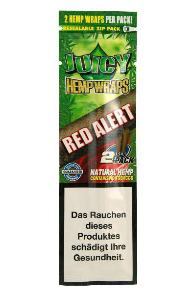Juicy Hemp Wraps ’Red Alert’ Packung.