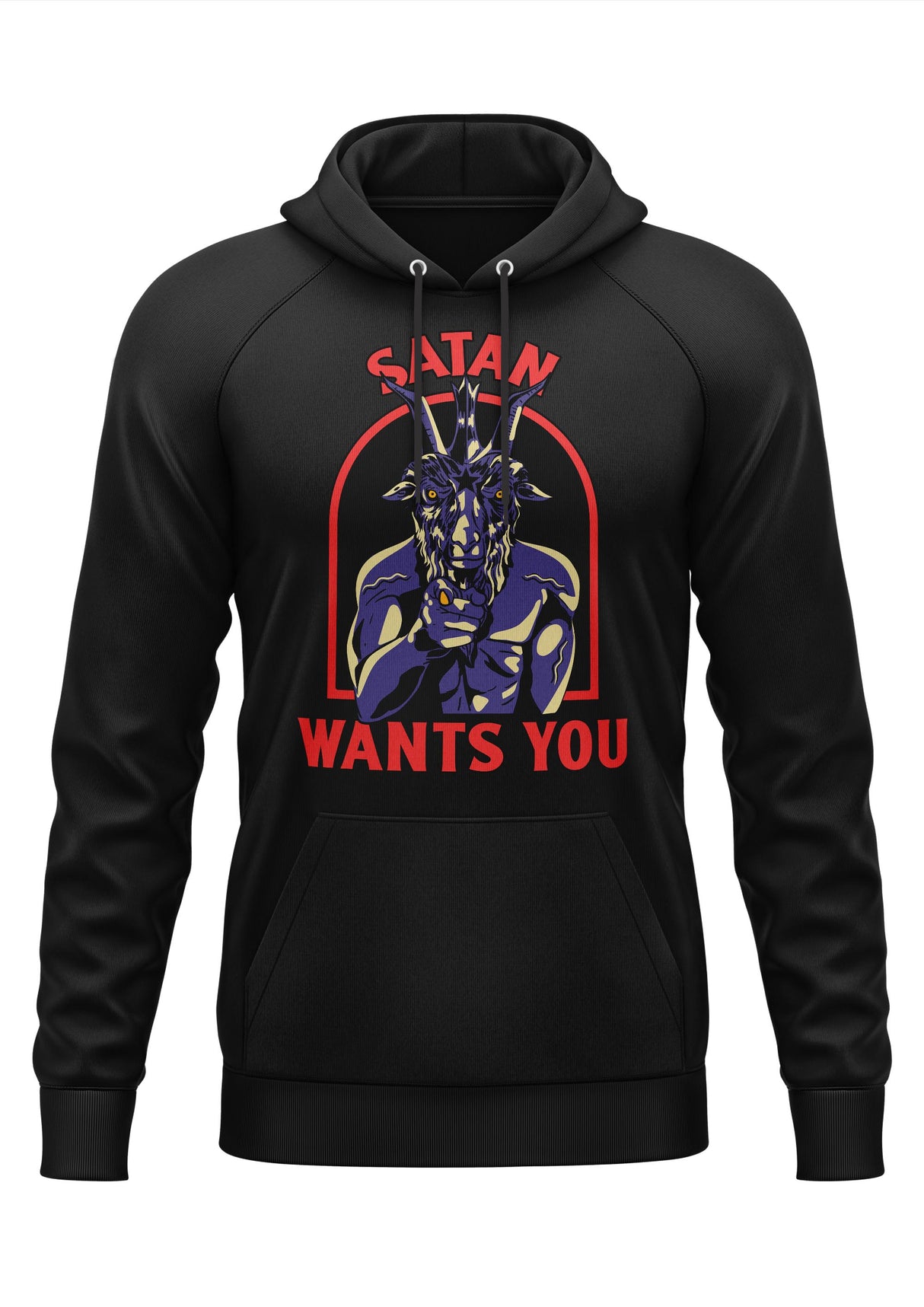 SATAN WANTS YOU - HOODIE - HOODIE