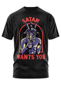 SATAN WANTS YOU - SHIRT - T-SHIRT