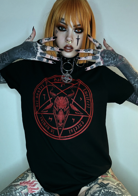 SATANAS RED - SHIRT - T-SHIRT