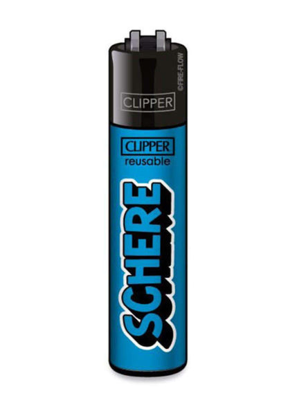 Schere / FFX Jugendwort 2025 - Clipper Feuerzeug nachfüllbar