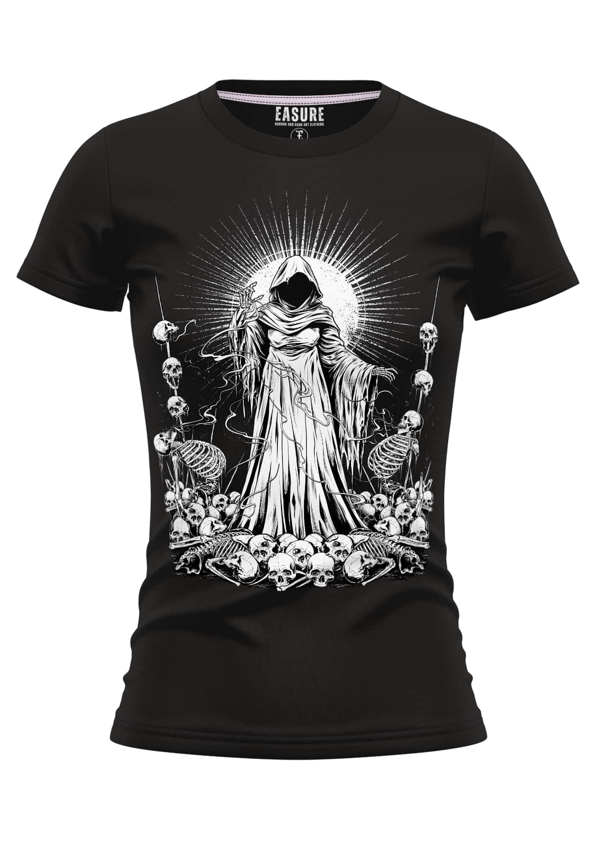 Soul Reaper Girlieshirt mit Grim Reaper Motif aus strapazierfähigem Stoff