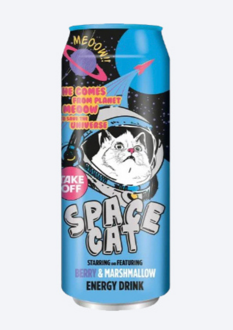 SPACE CAT / BERRY MARSCHMALLOW (0,5 l) EINWEG - ENERGY