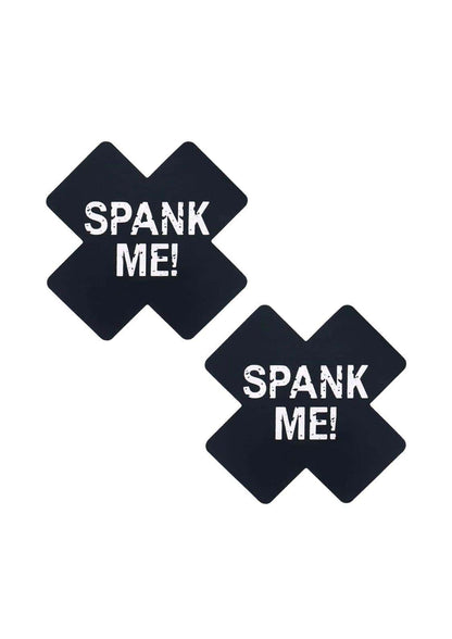 SPANK ME! Schwarz - Nippel Pastie