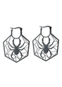 SPIDER BLACK - EARRINGS - JEWLERY