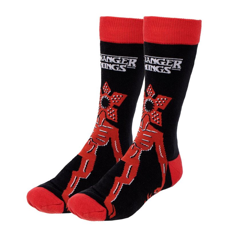 STRANGER THINGS 3ER PACK SOCKEN - 35/41 - SOCKEN