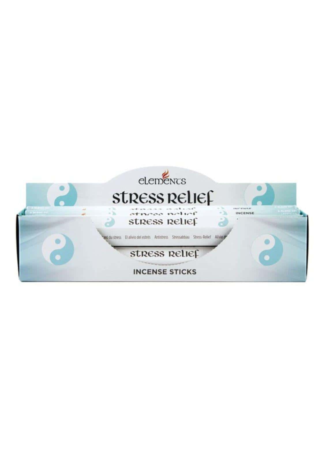 Lichtblaue und weiße verpackung der elements stress relief räucherstäbchen für stress relief incense sticks