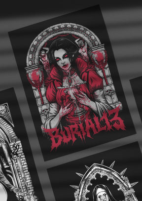 THE COUNTESS-BATHORY / BURIAL 13 - ALU BILD - BILDER