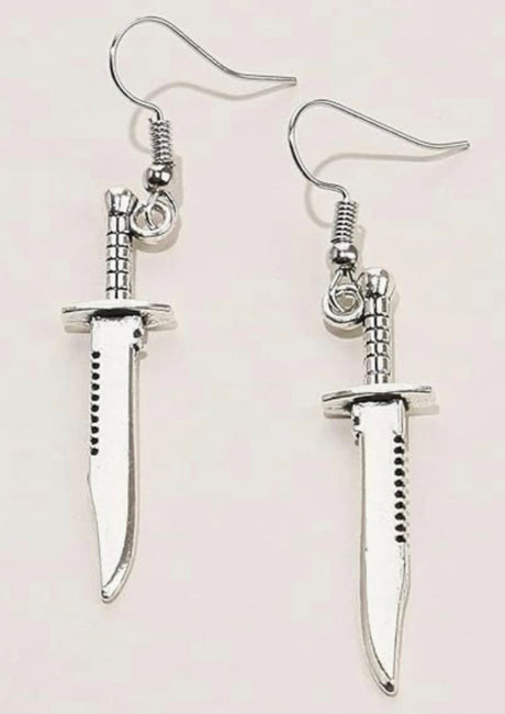 THE KNIFE - OHRRINGE - JEWLERY