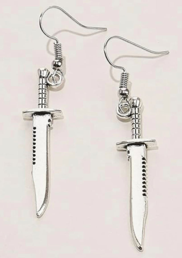 THE KNIFE - OHRRINGE - JEWLERY