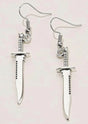 THE KNIFE - OHRRINGE - JEWLERY